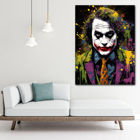 Quadro Joker Abstract Style