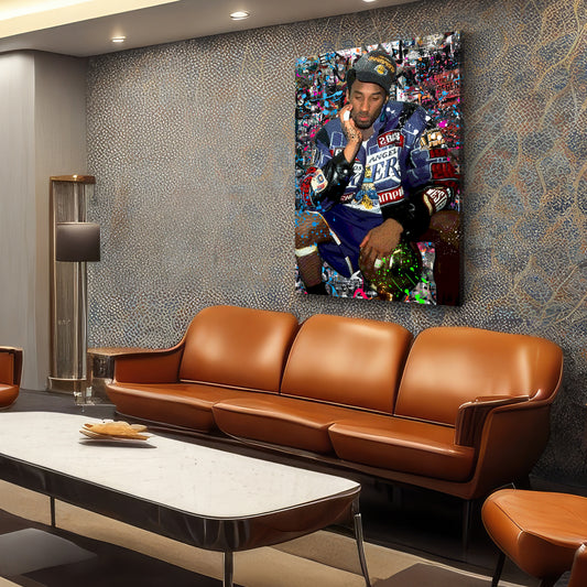 Quadro Kobe Pallacanestro Pop Art Graffiti Style