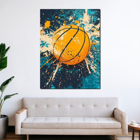 Quadro pop art basket energia sport