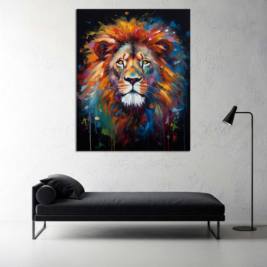 4_3_Vorlage vertikal >> Bilddruck auf Leinwand