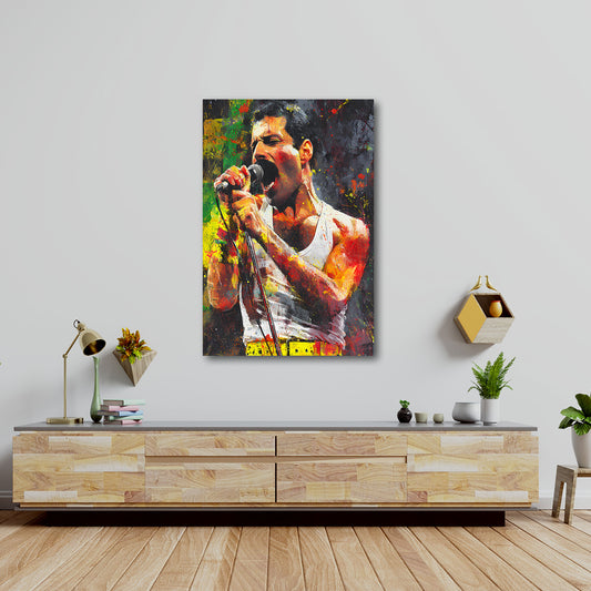 Pop Art leggenda della musica Mercury quadro