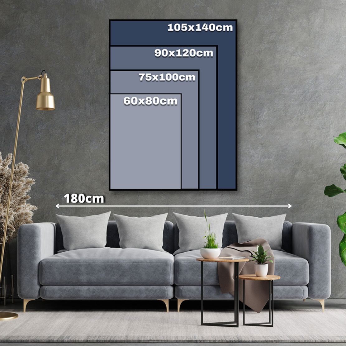 4_3_Vorlage vertikal >> Bilddruck auf Leinwand