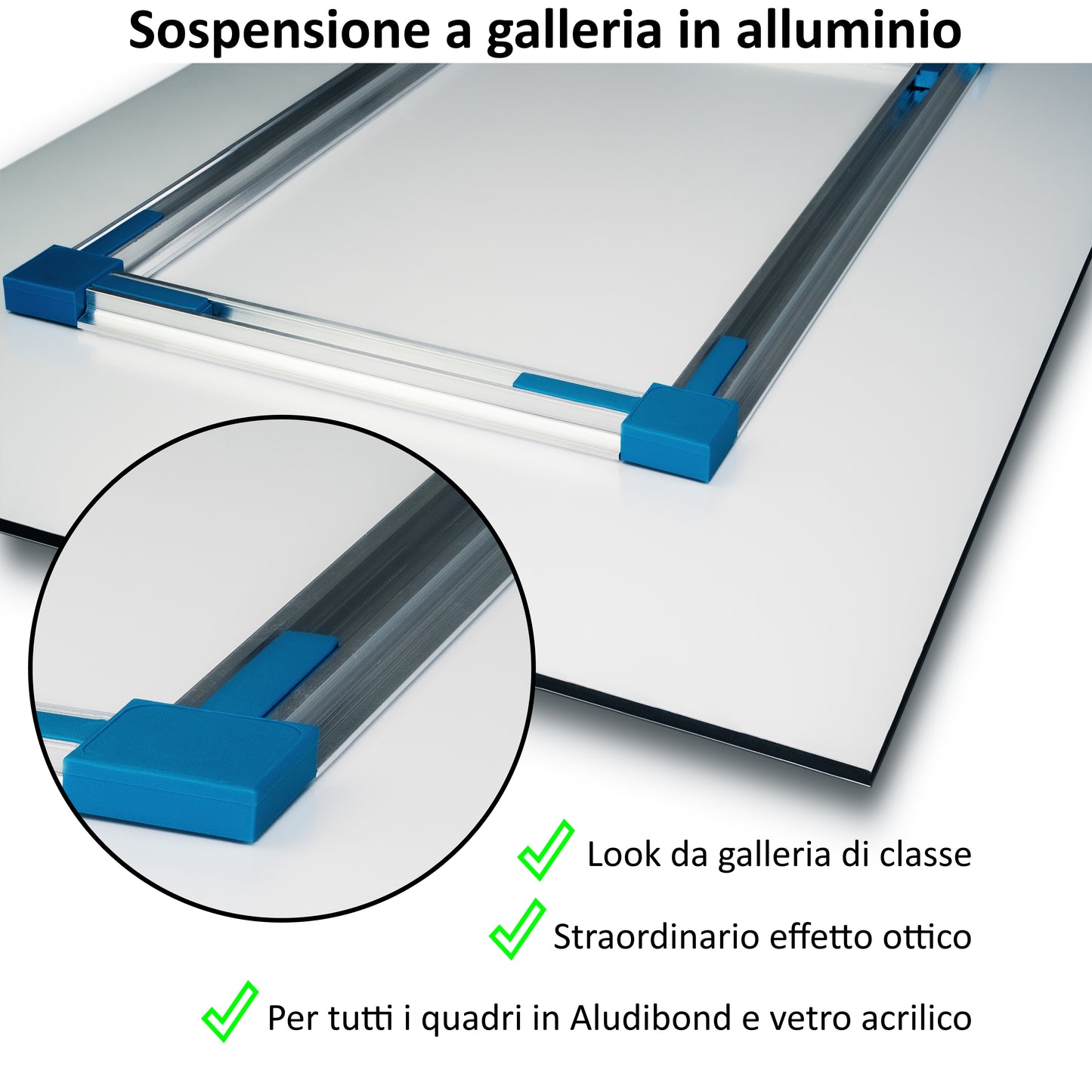 Quadro moderno USA lampione astratto di notte