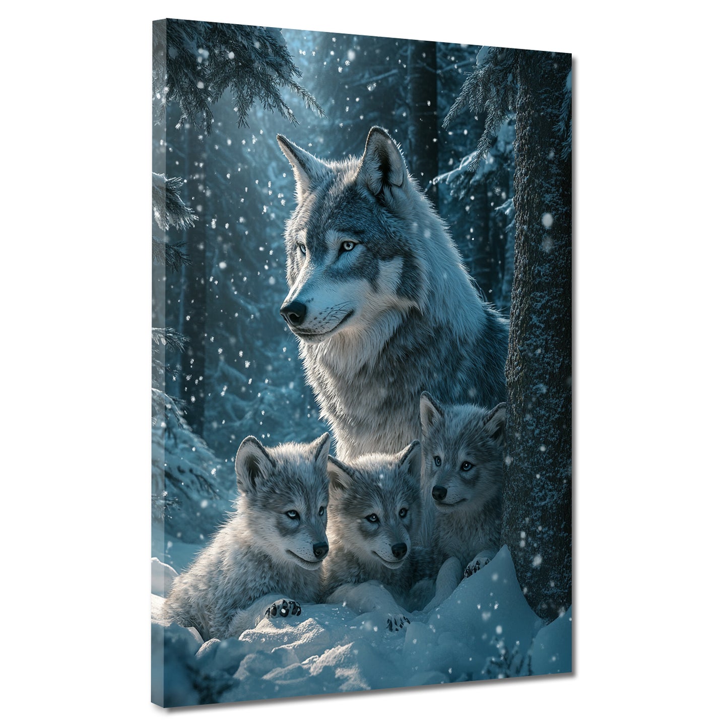 4_3_Vorlage vertikal >> Bilddruck auf Leinwand