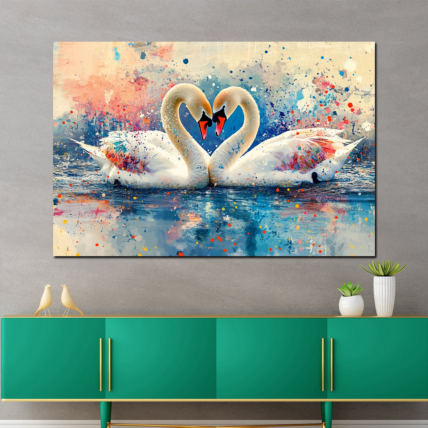 3_2_Vorlage horizontal>> Gemäldedruck auf Leinwand