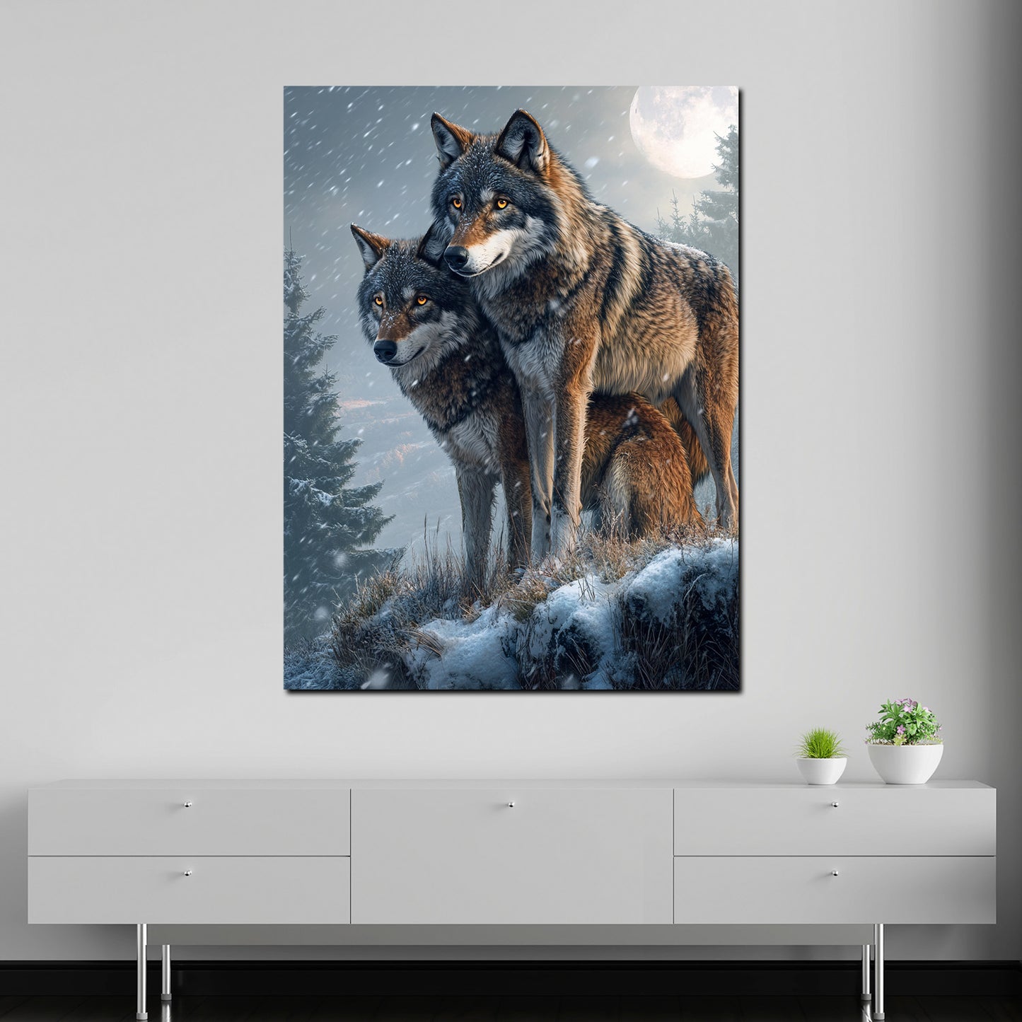 4_3_Vorlage vertikal >> Bilddruck auf Leinwand