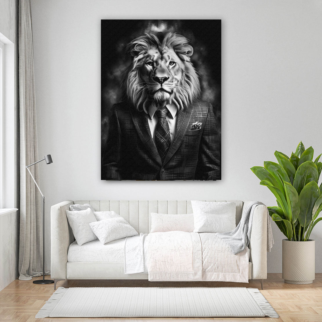 4_3_Vorlage vertikal >> Bilddruck auf Leinwand