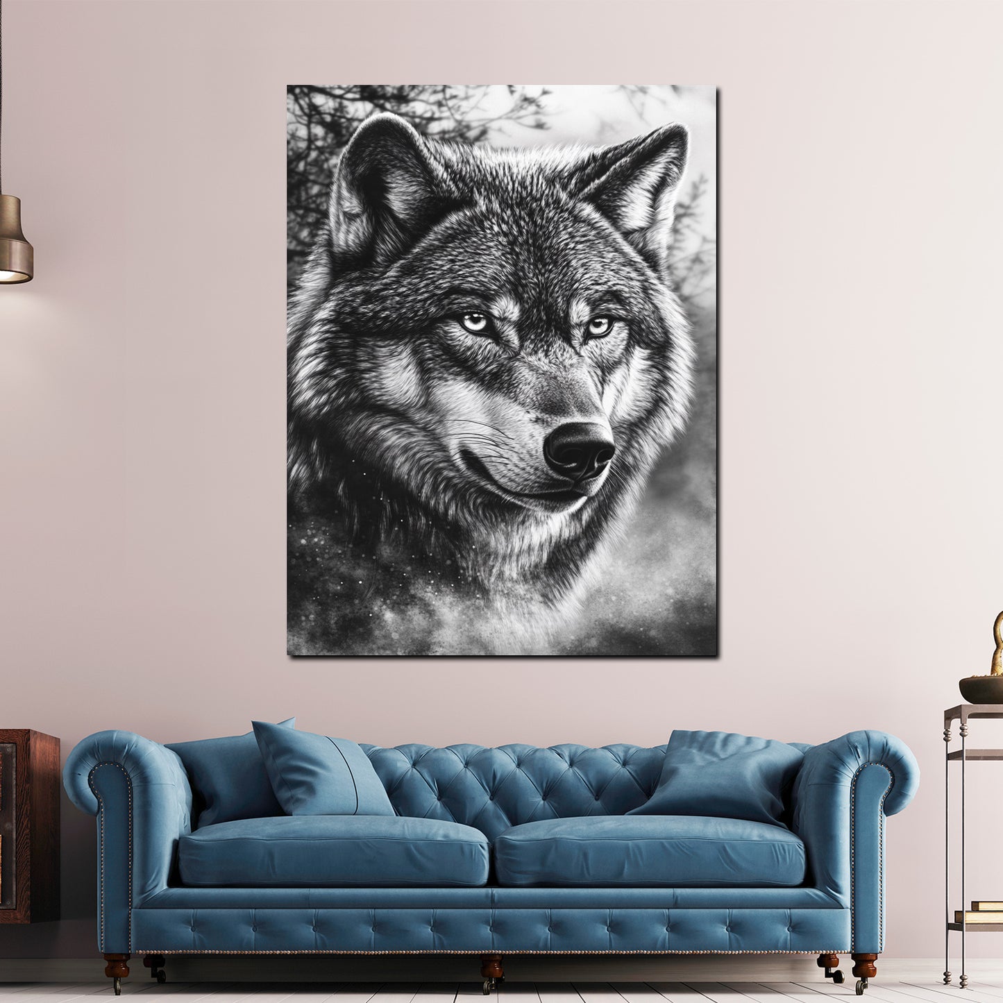 4_3_Vorlage vertikal >> Bilddruck auf Leinwand