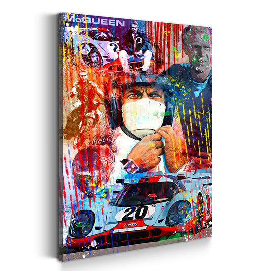 Quadro moderno McQueen pop art