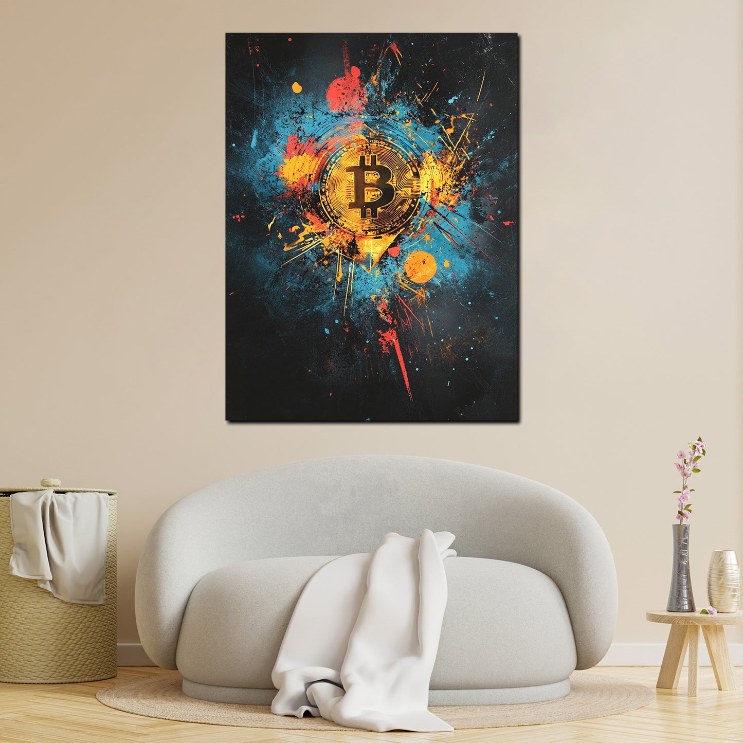 4_3_Vorlage vertikal >> Bilddruck auf Leinwand