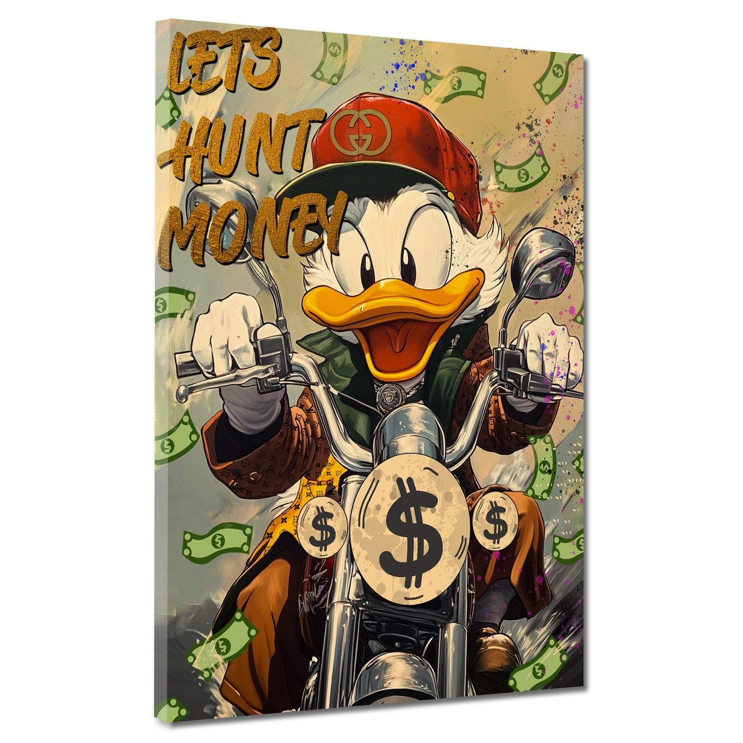 4_3_Vorlage vertikal >> Bilddruck auf Leinwand