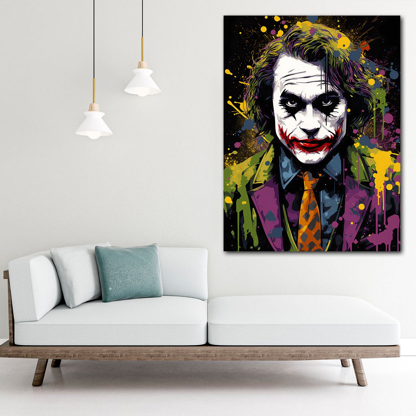 Quadro Joker Abstract Style
