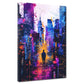 Quadro New York skyline pop art moderna colorata