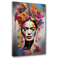 Frida quadro pop art astratto