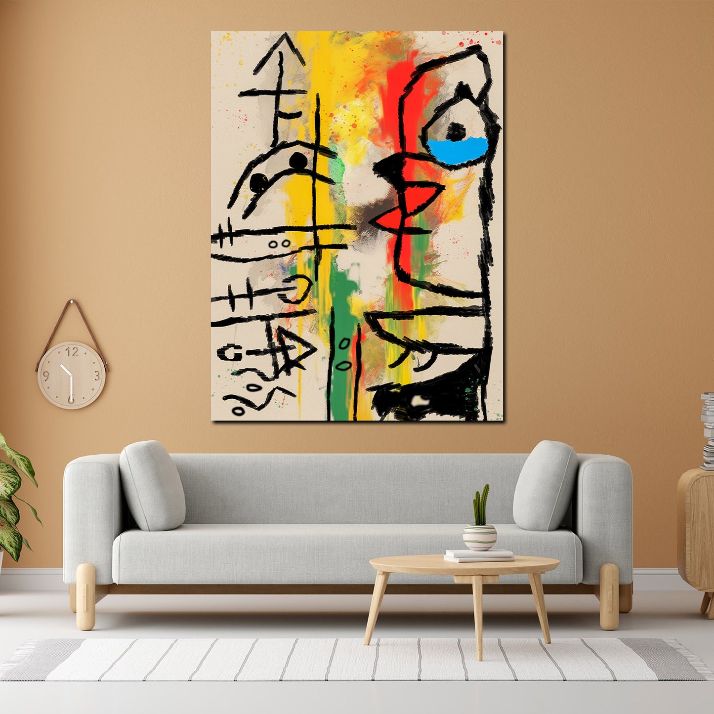 Quadro Signs arte astratta