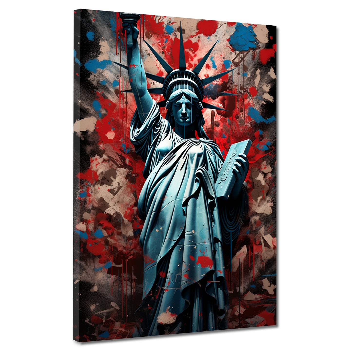 Quadro USA New York Statua della Libertà Pop Art