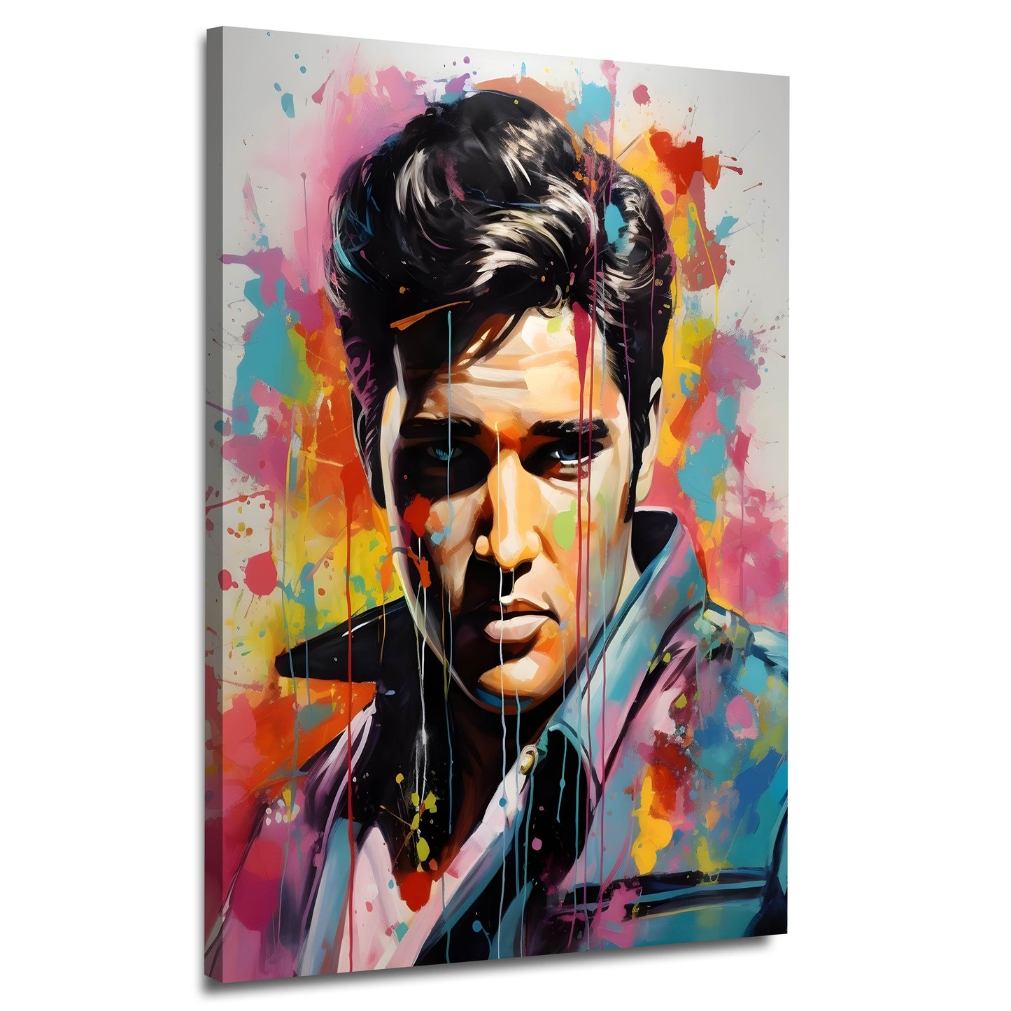 Quadro moderno Elvis Pop Art King