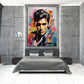 Quadro moderno Elvis Pop Art King