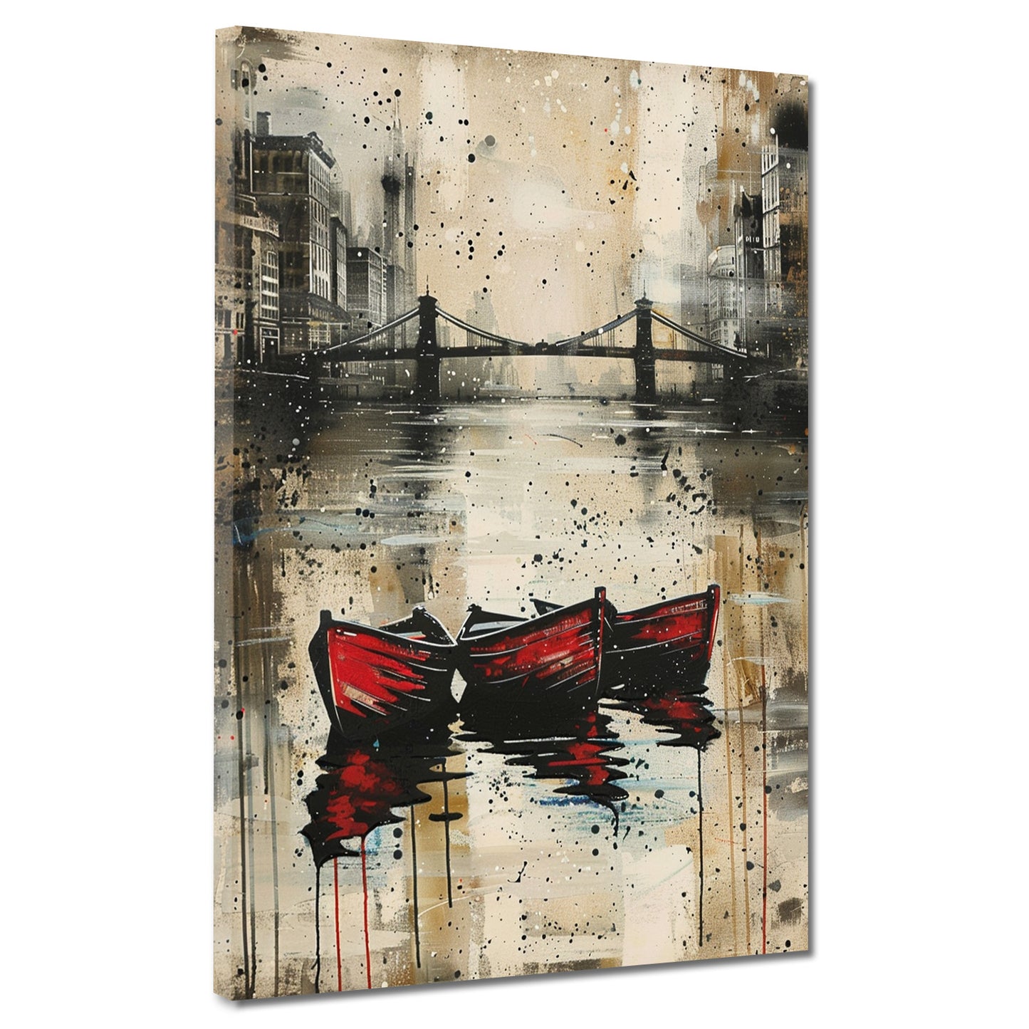 4_3_Vorlage vertikal >> Bilddruck auf Leinwand