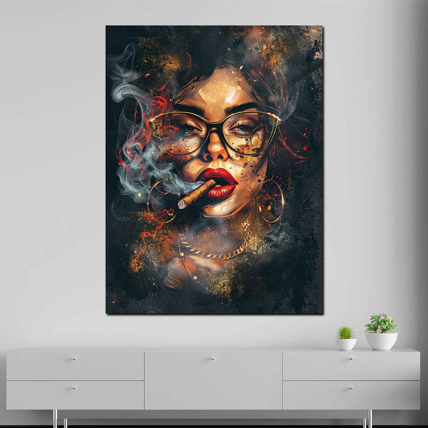 4_3_Vorlage vertikal >> Bilddruck auf Leinwand