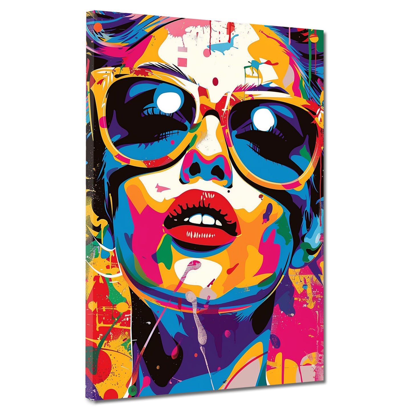 4_3_Vorlage vertikal >> Bilddruck auf Leinwand