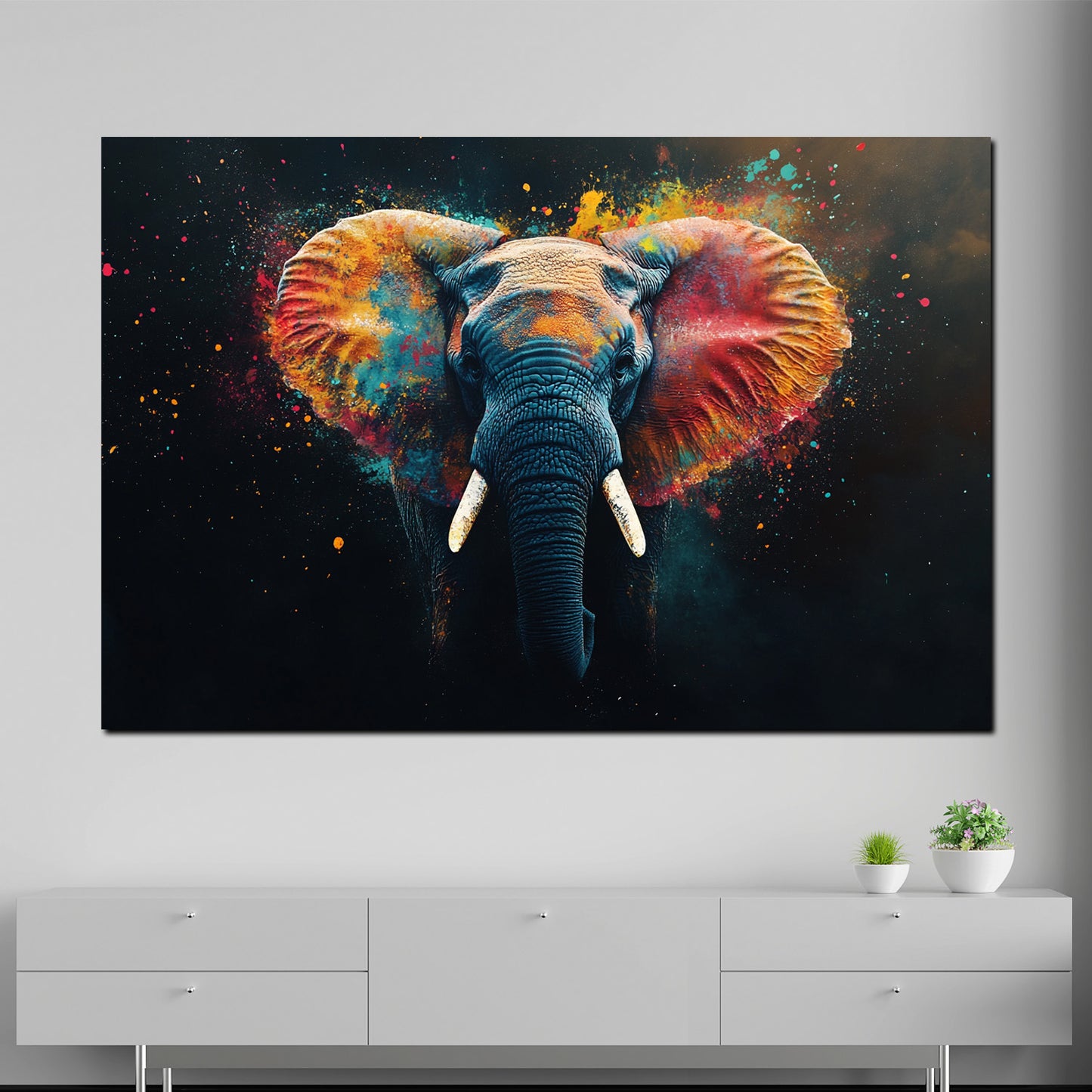 3_2_Vorlage horizontal>> Gemäldedruck auf Leinwand