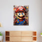 Quadro astratto pop art Mario