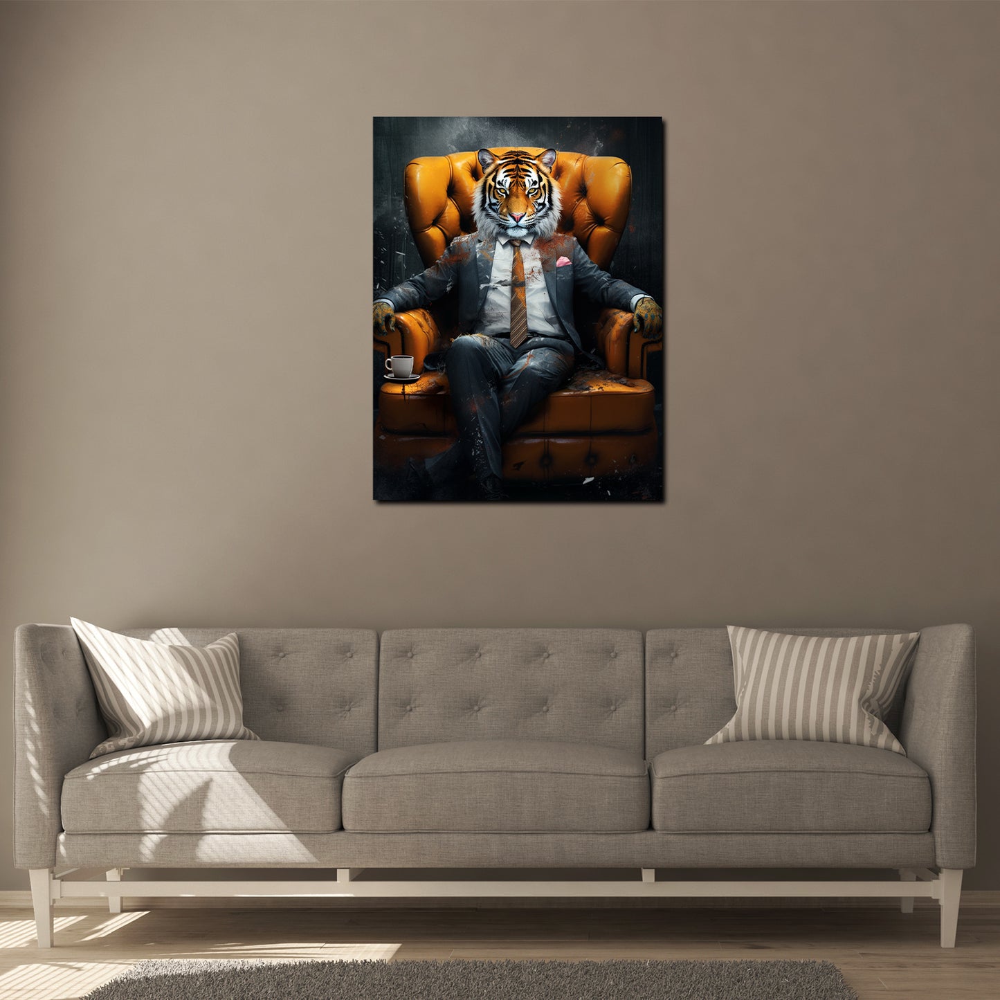 4_3_Vorlage vertikal >> Bilddruck auf Leinwand