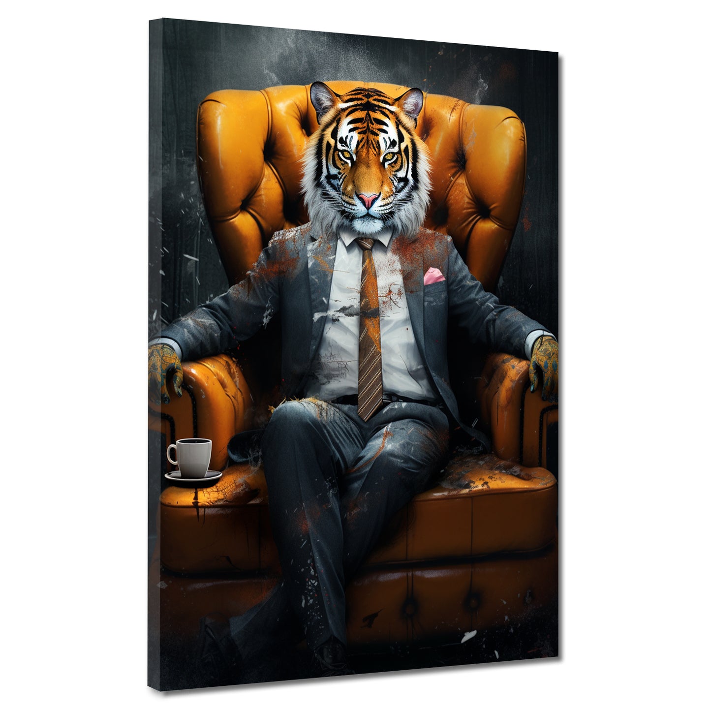 4_3_Vorlage vertikal >> Bilddruck auf Leinwand