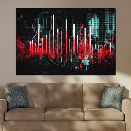 Quadro borsa crollo analisi ribasso volatilità moderna