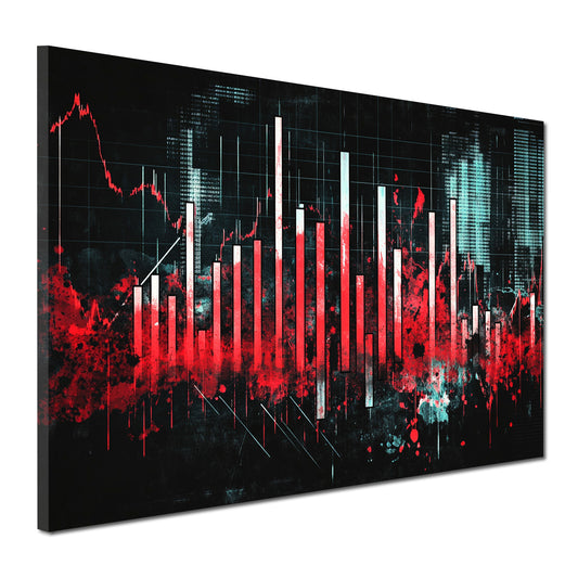 Quadro borsa crollo analisi ribasso volatilità moderna