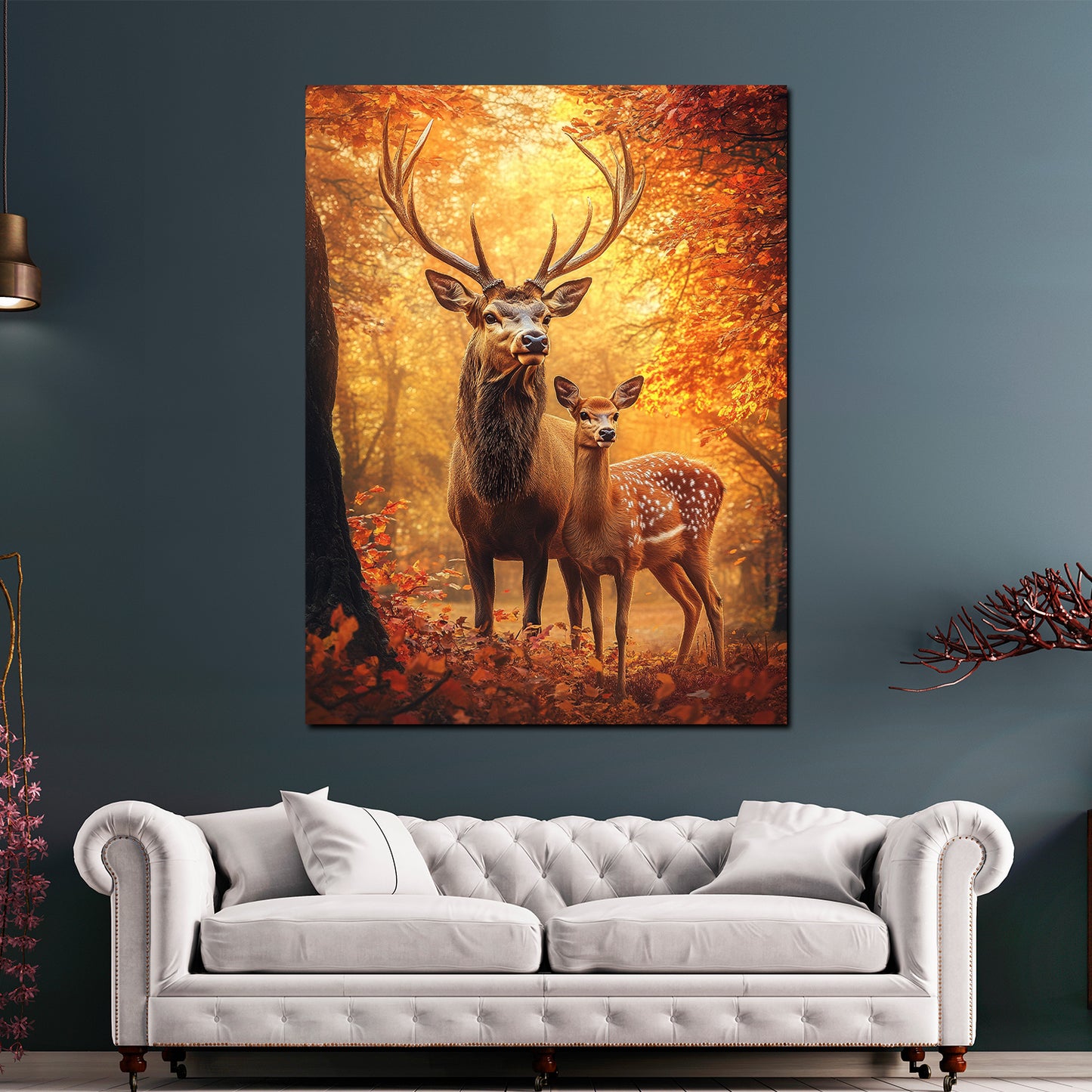 4_3_Vorlage vertikal >> Bilddruck auf Leinwand