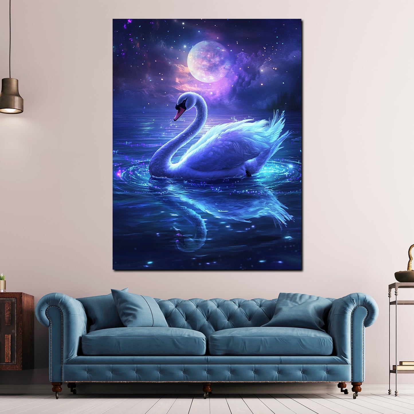 4_3_Vorlage vertikal >> Bilddruck auf Leinwand