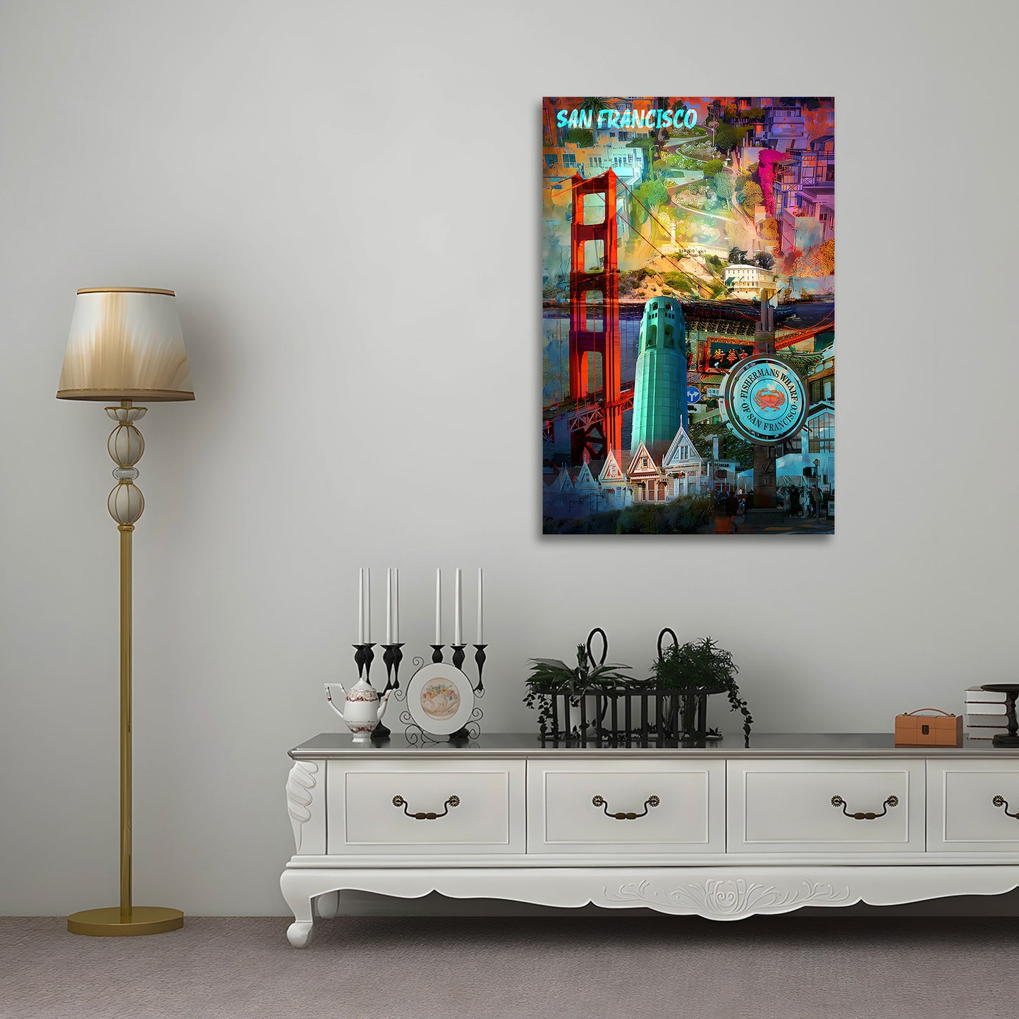 3_2_Vorlage vertikal>> Gemäldedruck auf Leinwand