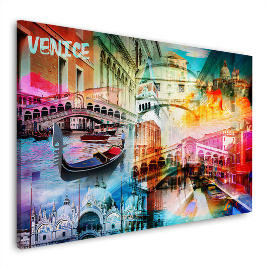 Quadro città Venezia Italia