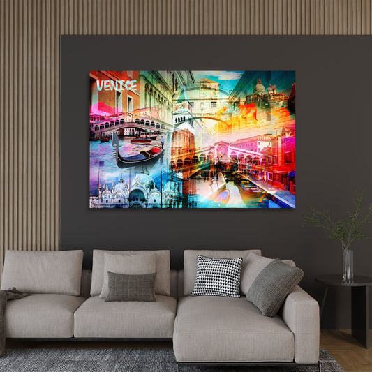 Quadro città Venezia Italia