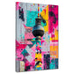 Quadro città pop art berlino torre della televisione colorato urbano