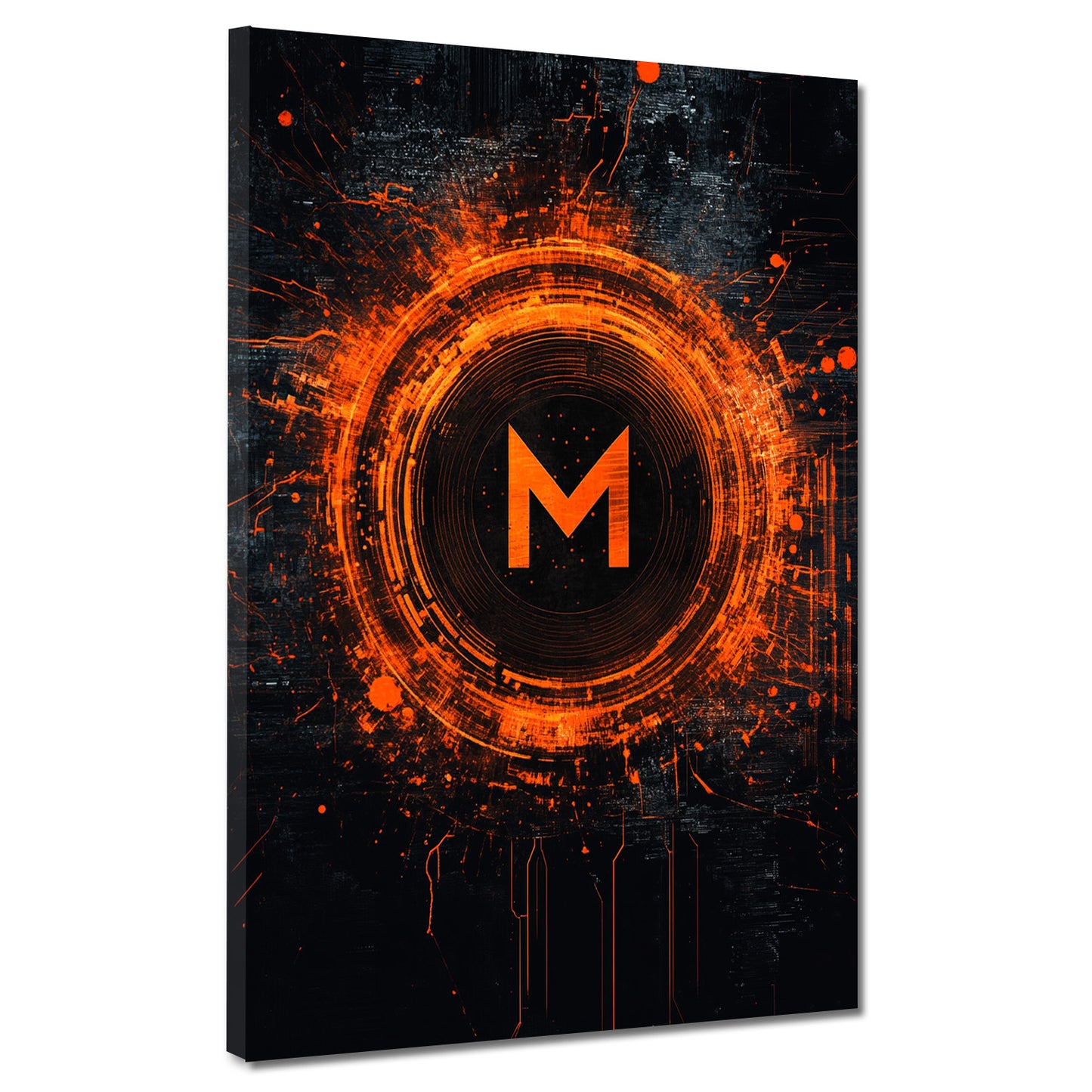 4_3_Vorlage vertikal >> Bilddruck auf Leinwand