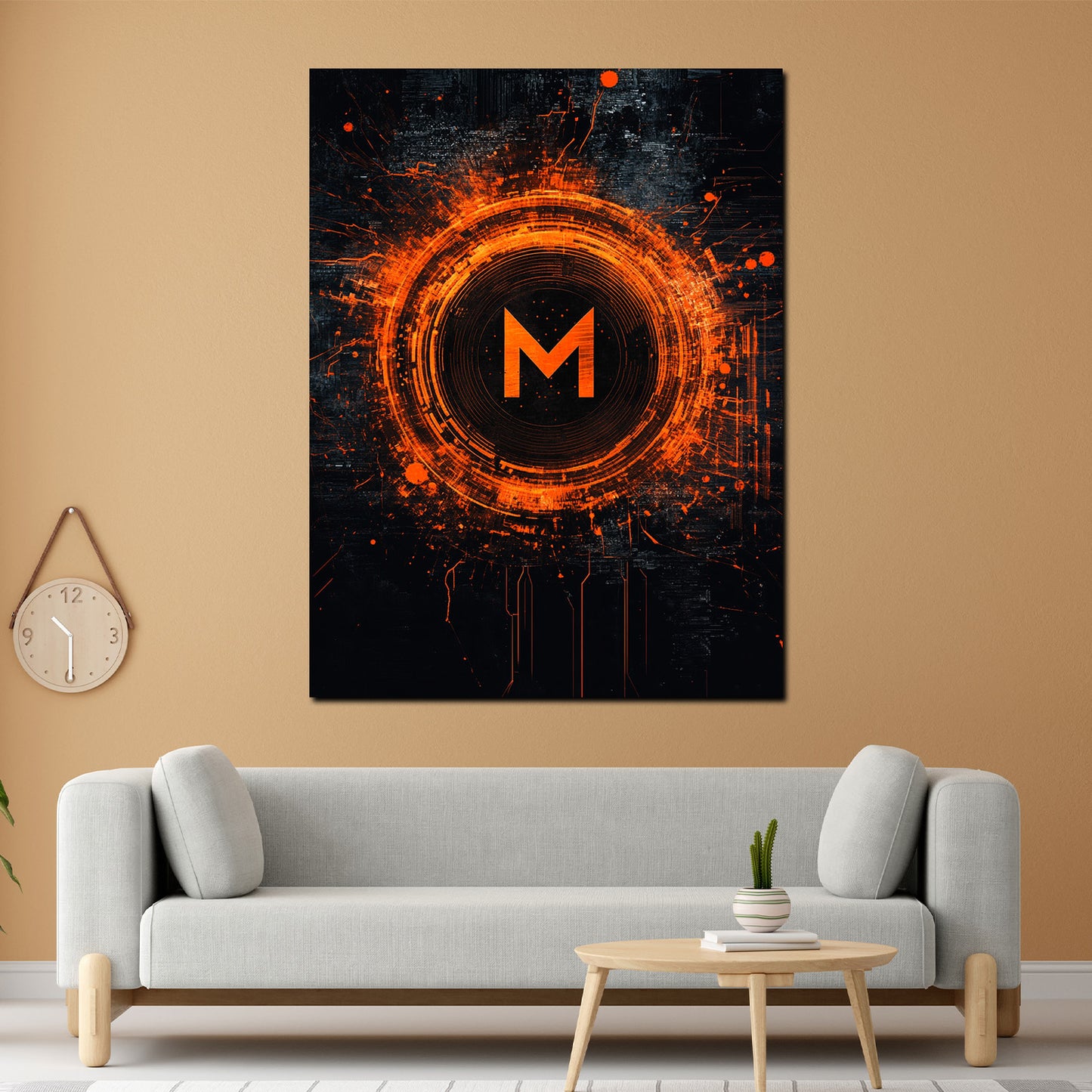 4_3_Vorlage vertikal >> Bilddruck auf Leinwand