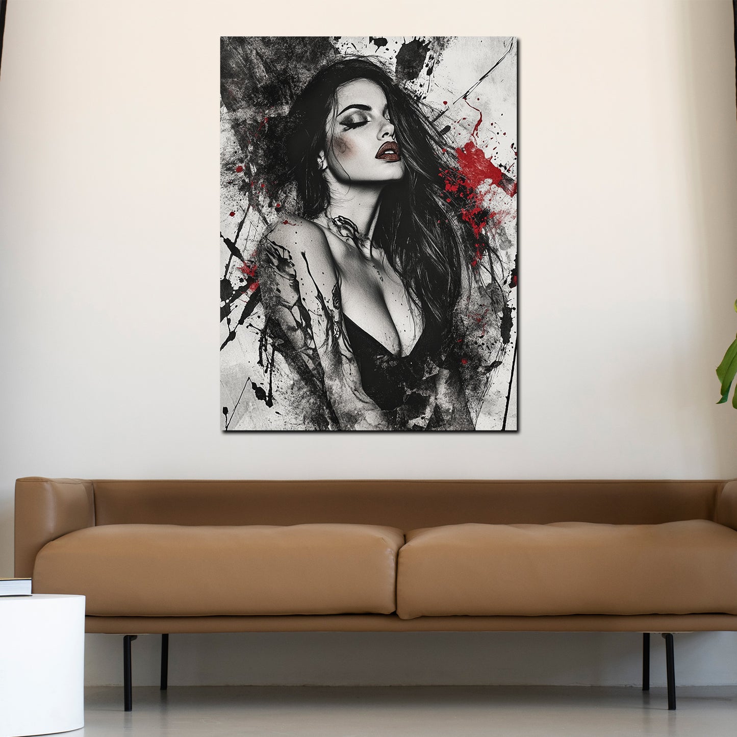 4_3_Vorlage vertikal >> Bilddruck auf Leinwand