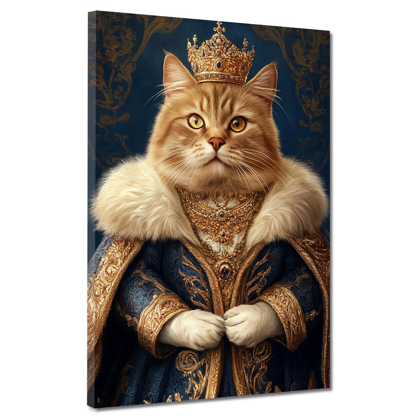 4_3_Vorlage vertikal >> Bilddruck auf Leinwand