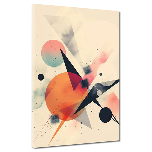 Quadro geometrico astratto moderno