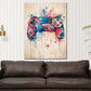 Quadro joystick gaming arte pop colorata moderna