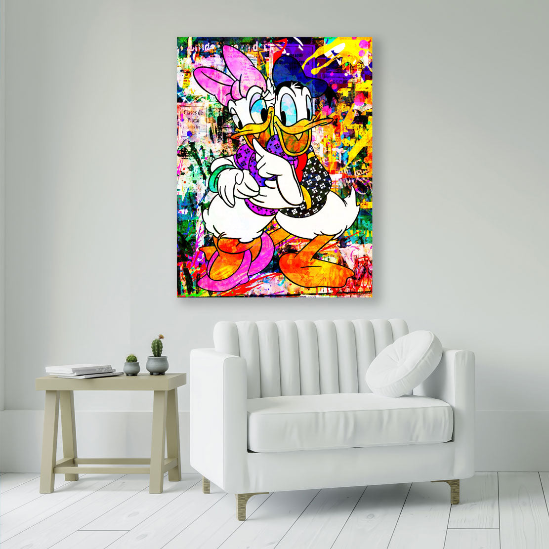 4_3_Vorlage vertikal >> Bilddruck auf Leinwand