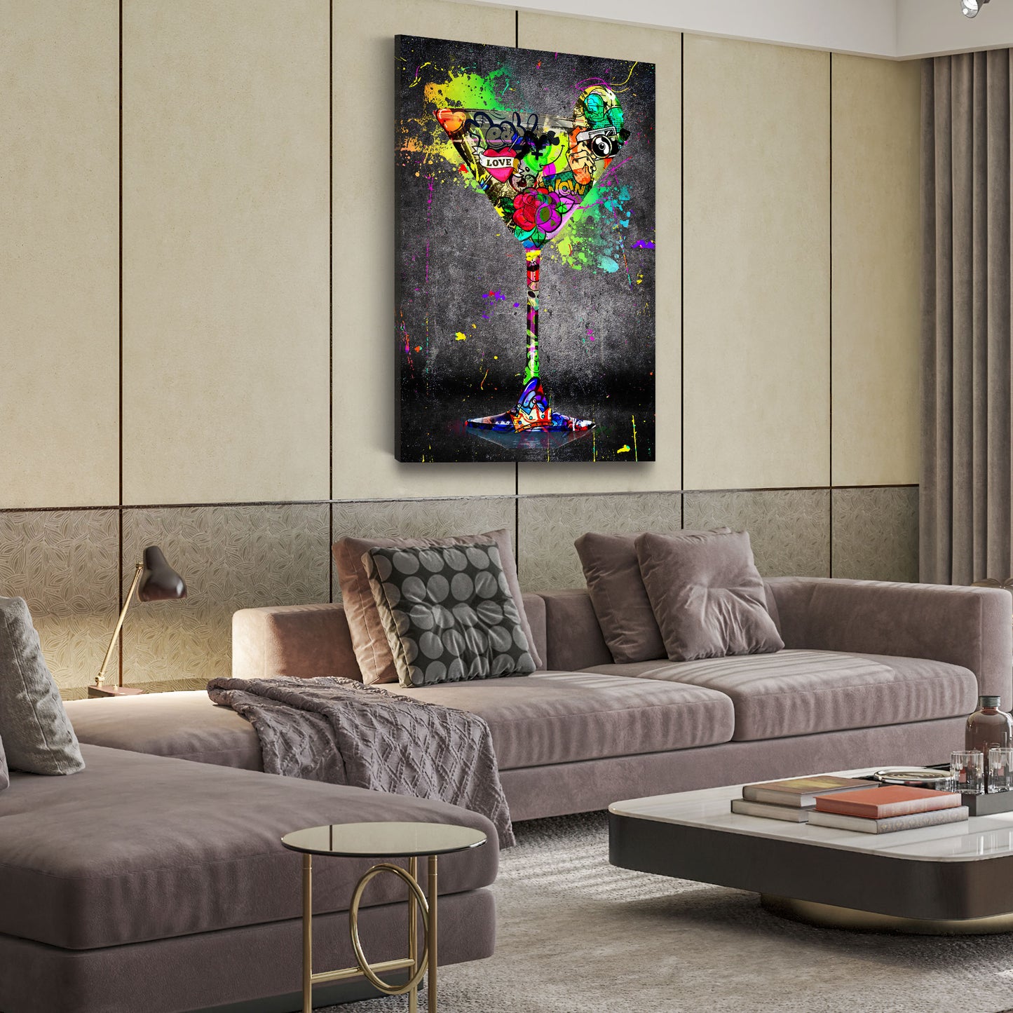 3_2_Vorlage vertikal>> Gemäldedruck auf Leinwand