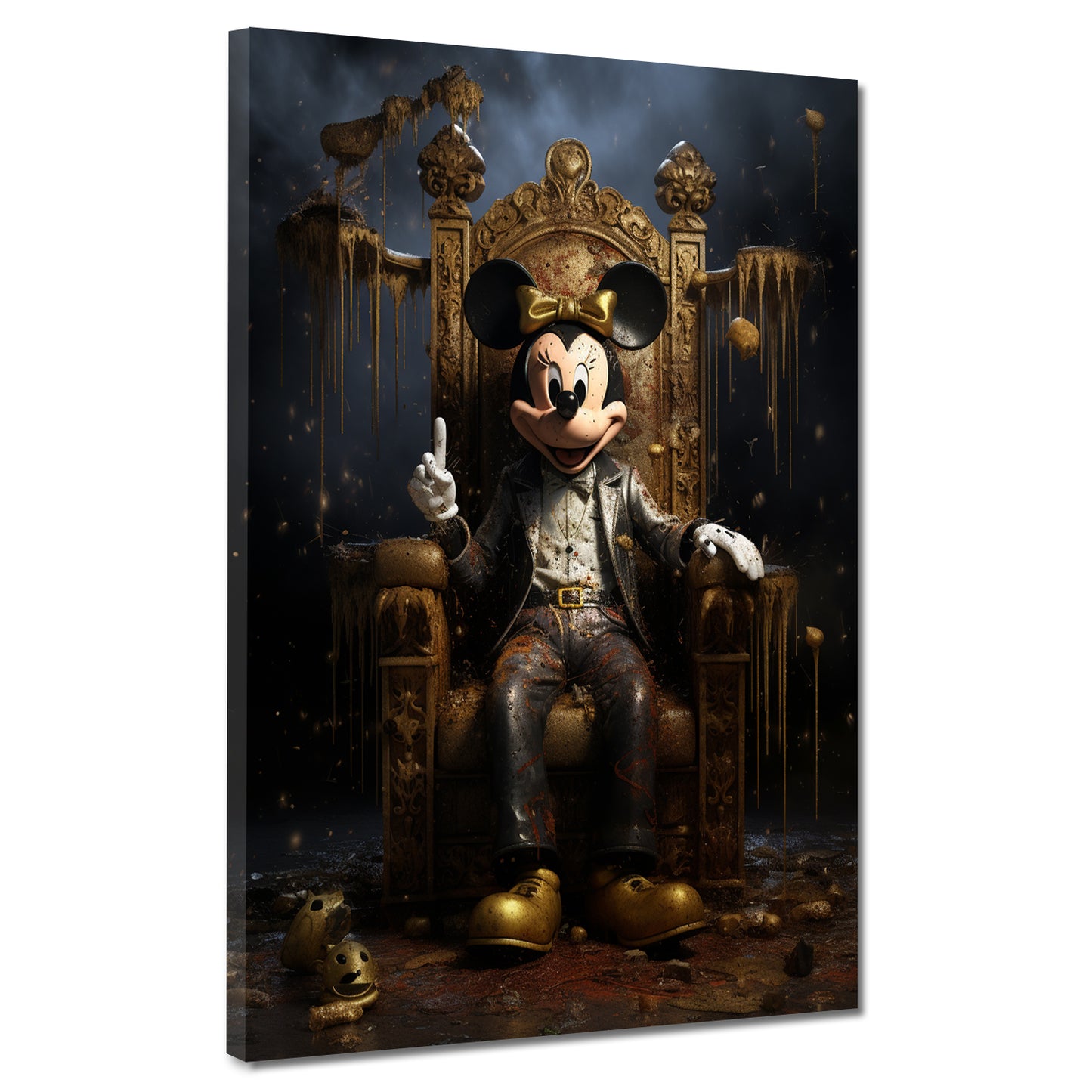 4_3_Vorlage vertikal >> Bilddruck auf Leinwand