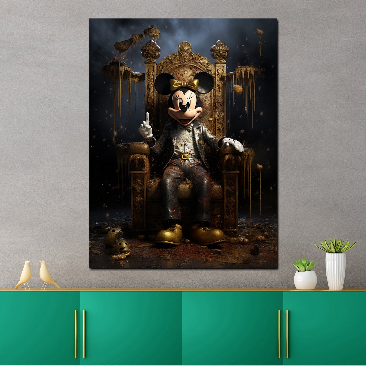 4_3_Vorlage vertikal >> Bilddruck auf Leinwand