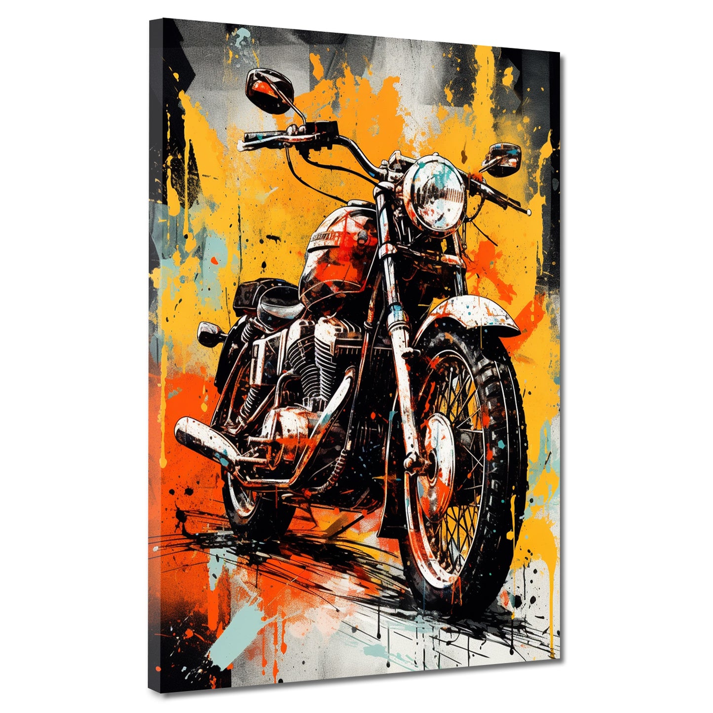 4_3_Vorlage vertikal >> Bilddruck auf Leinwand