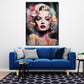 Quadro moderno Pop Art Marilyn Dark Style