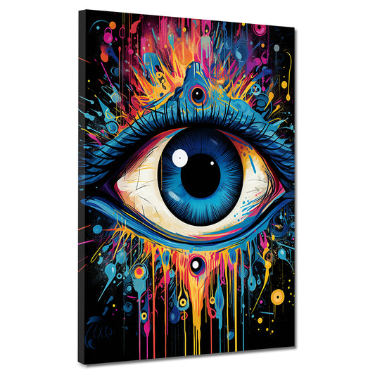 Quadro moderno Pop Art Occhio blu